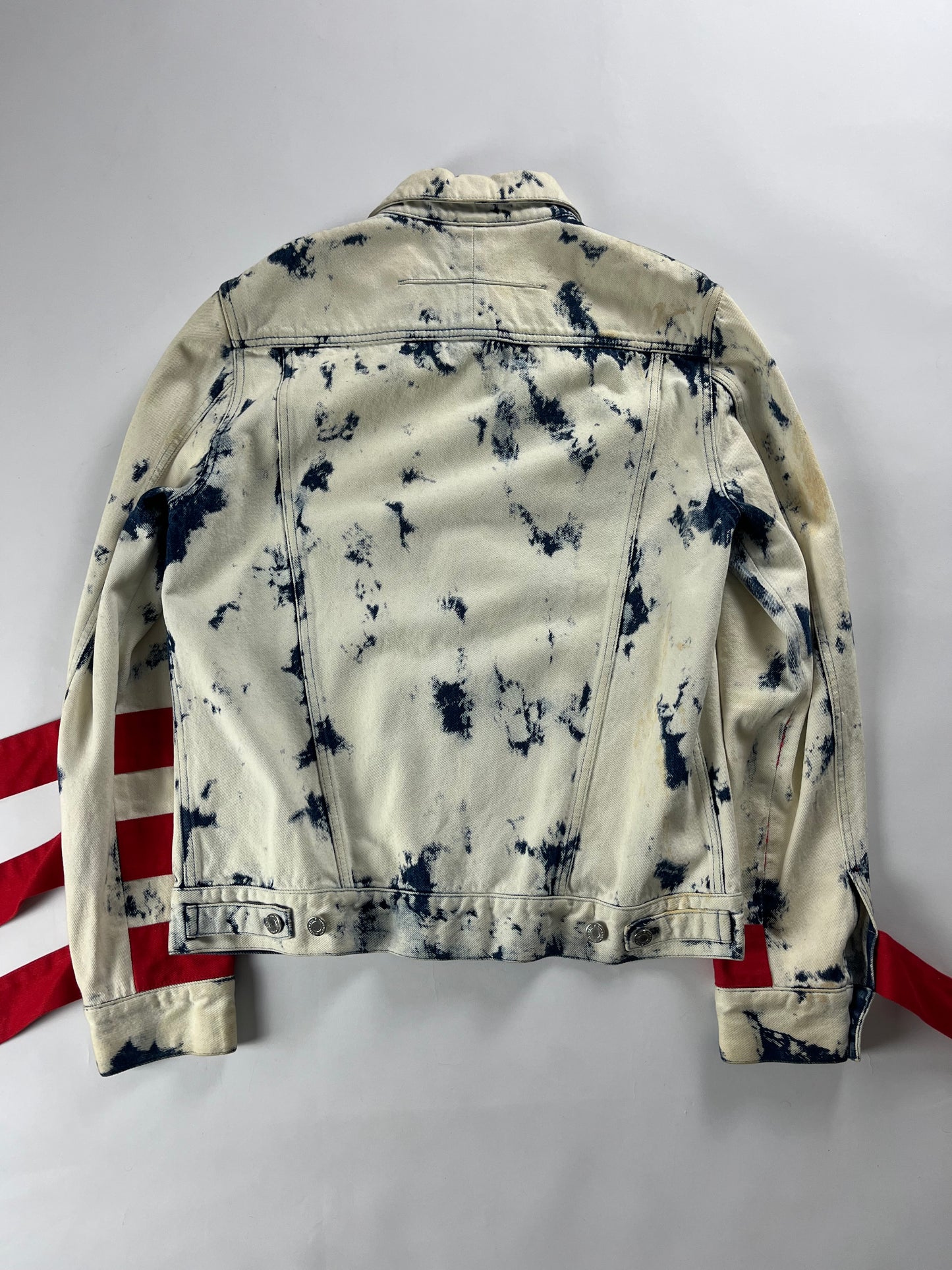 Givenchy Sample Tie Die Denim jacket SS 2017 - L