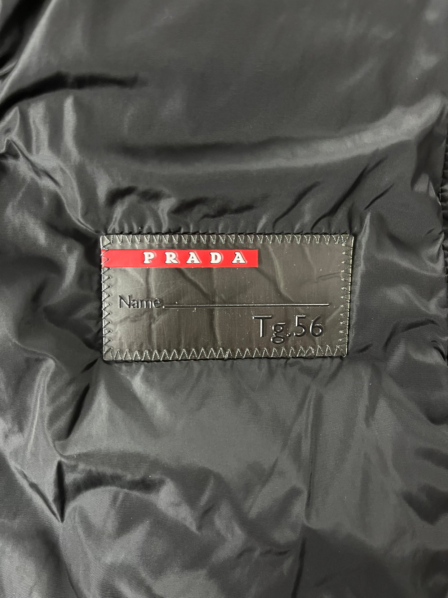 Prada Linea Rossa Amovible Nylon Puffer Jacket FW 2010 - XL