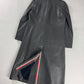 Thom Browne Sample Grigio Deer Leather Overcoat - XS