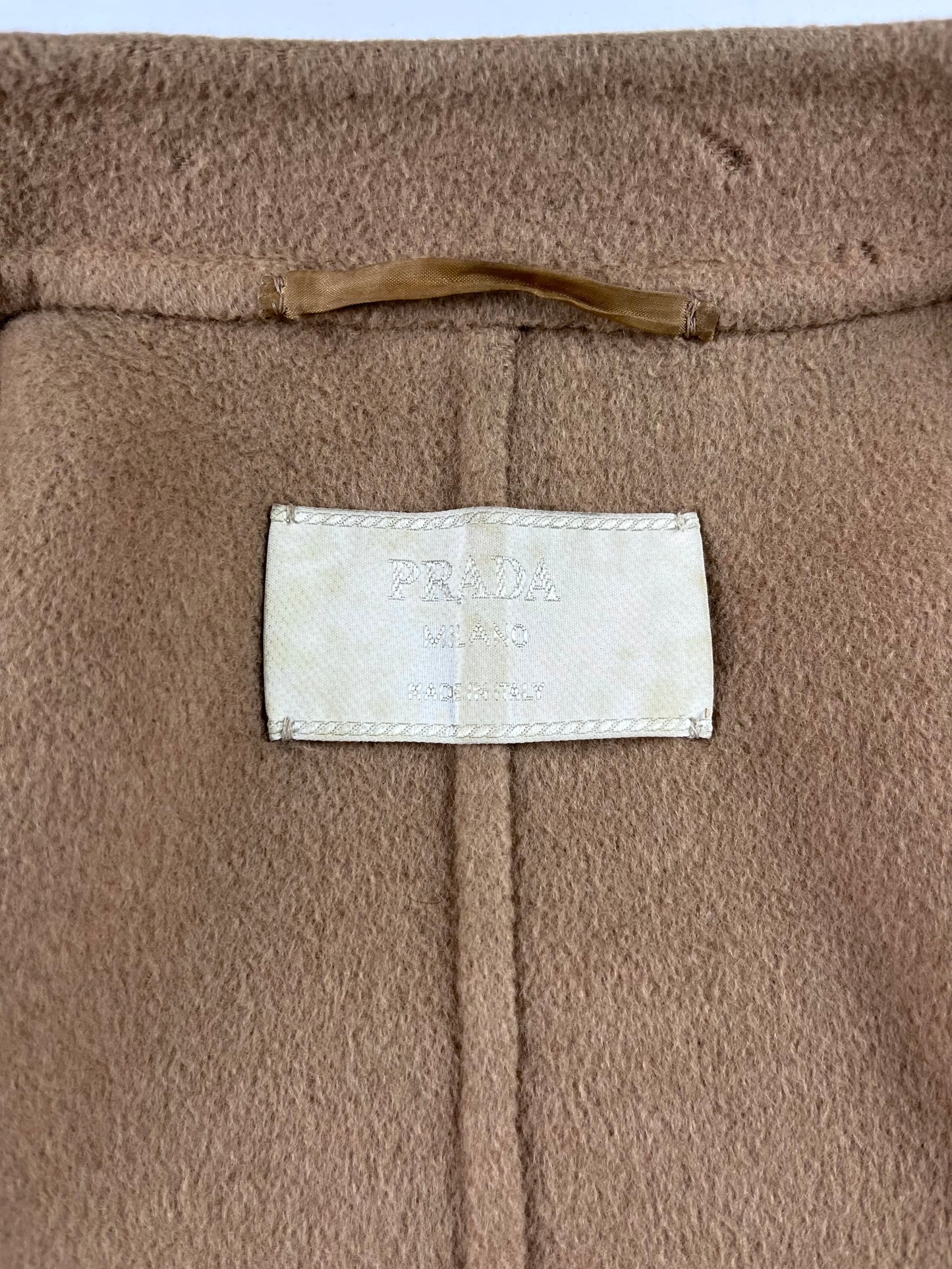 Prada Multi Belted Camel Jacket FW 1999 - S