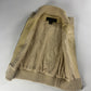 Louis Vuitton Cream Leather Ribbed Knit Collar Vest 2000s - XS