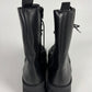 Balenciaga Bulldozer Lace Up Matt Smooth Calfskin Black Boots SS 2023 - 43 EU