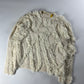 Moncler Genius Oversize Cream Fur Sweater - M