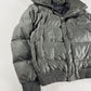 Dior Homme Grey Down Bomber  Funnel Neck Jacket FW 2010 - L