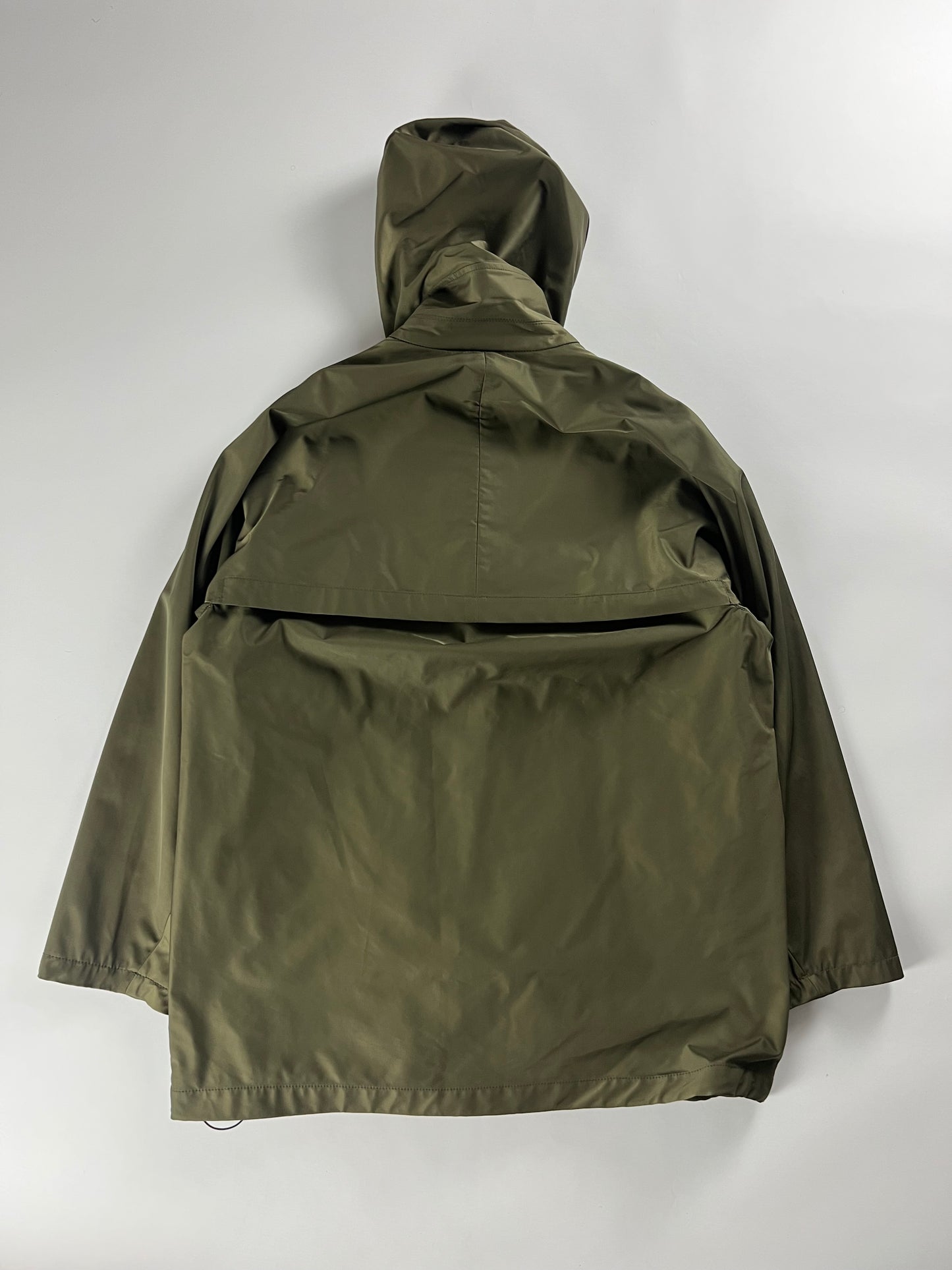 Balenciaga Khaki Double Zip Windbreaker Sample SS 2015 - XL