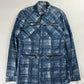 Bottega Veneta Blue Gradient Striped Work Jacket - M