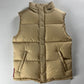 Prada Linea Rossa Cream Puffer Vest - M