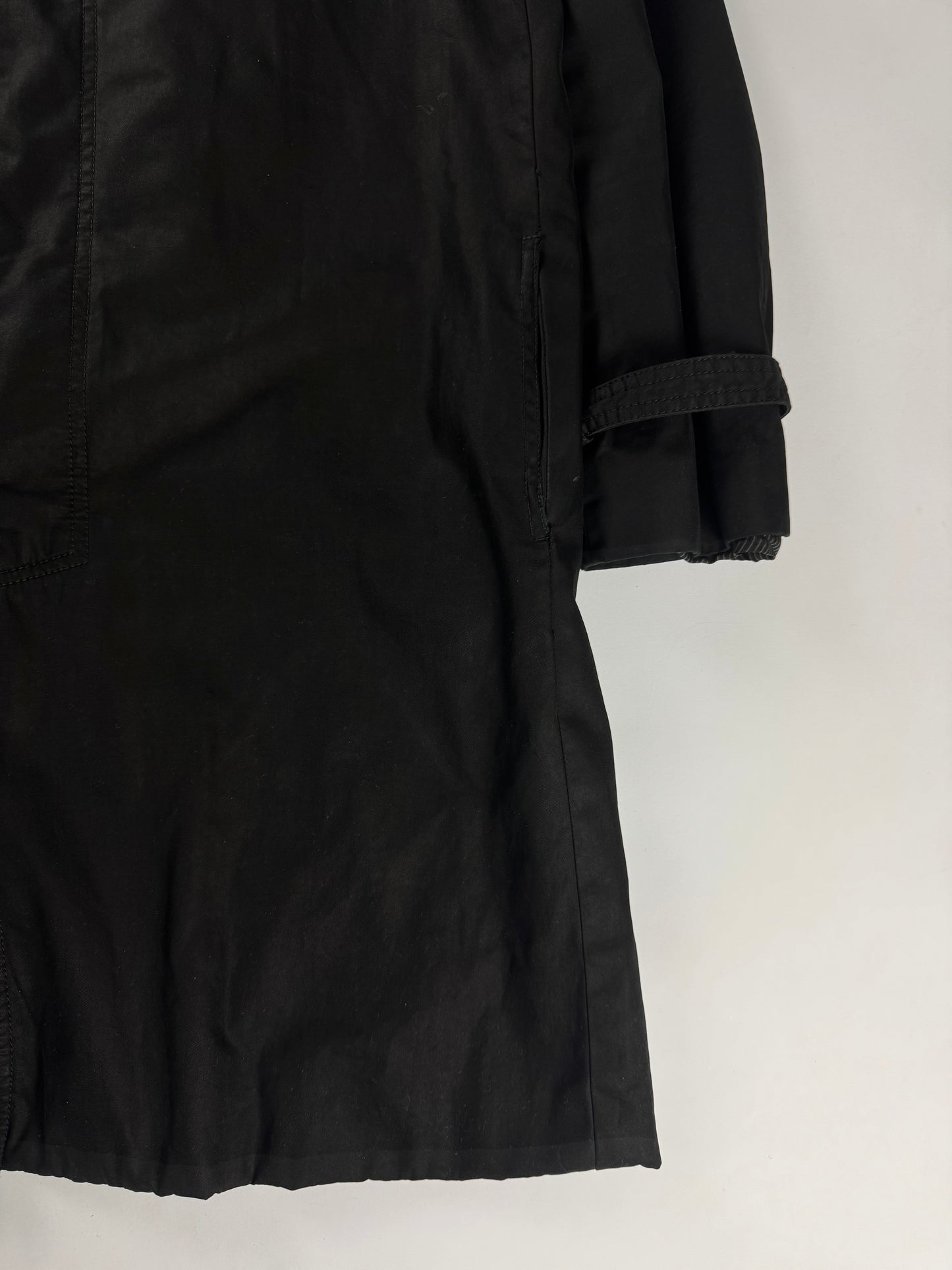 Dior Homme Hedi Slimane Nocturnal Cotton Minimalist Coat FW 2003 - L