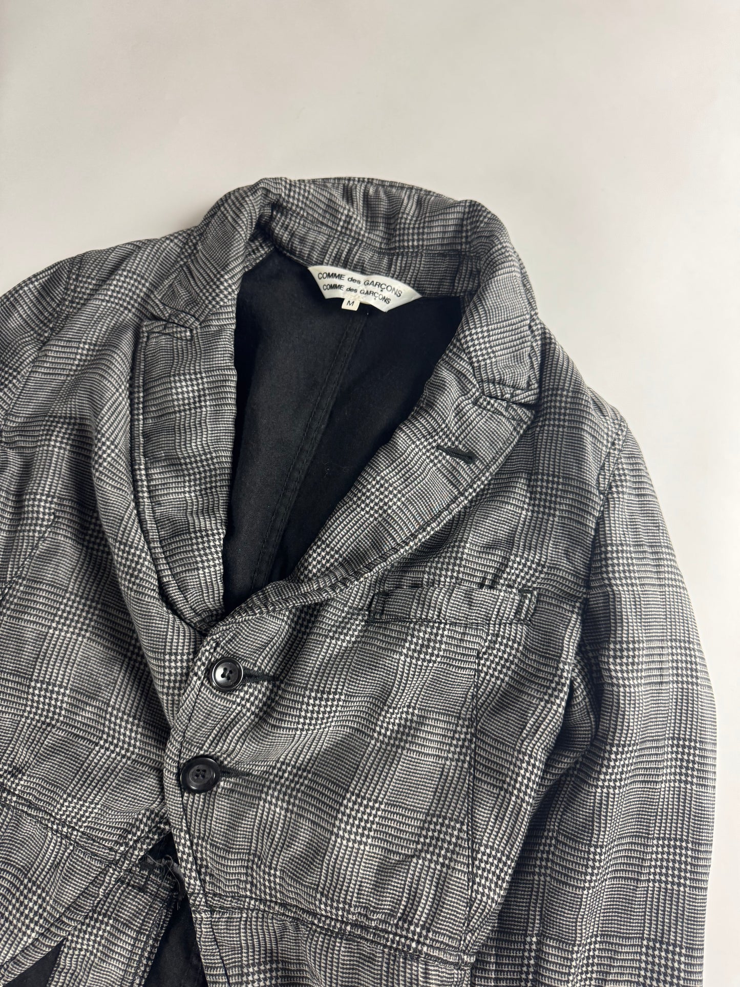 Comme Des Garçons Tailored Plaid Blazer FW 2009 - M