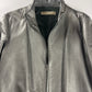 Miu Miu Metallic Leather Double Zip Coat FW 1999 - S