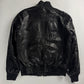 Prada Plissé Collar Leather Bomber Jacket FW 2007 - M