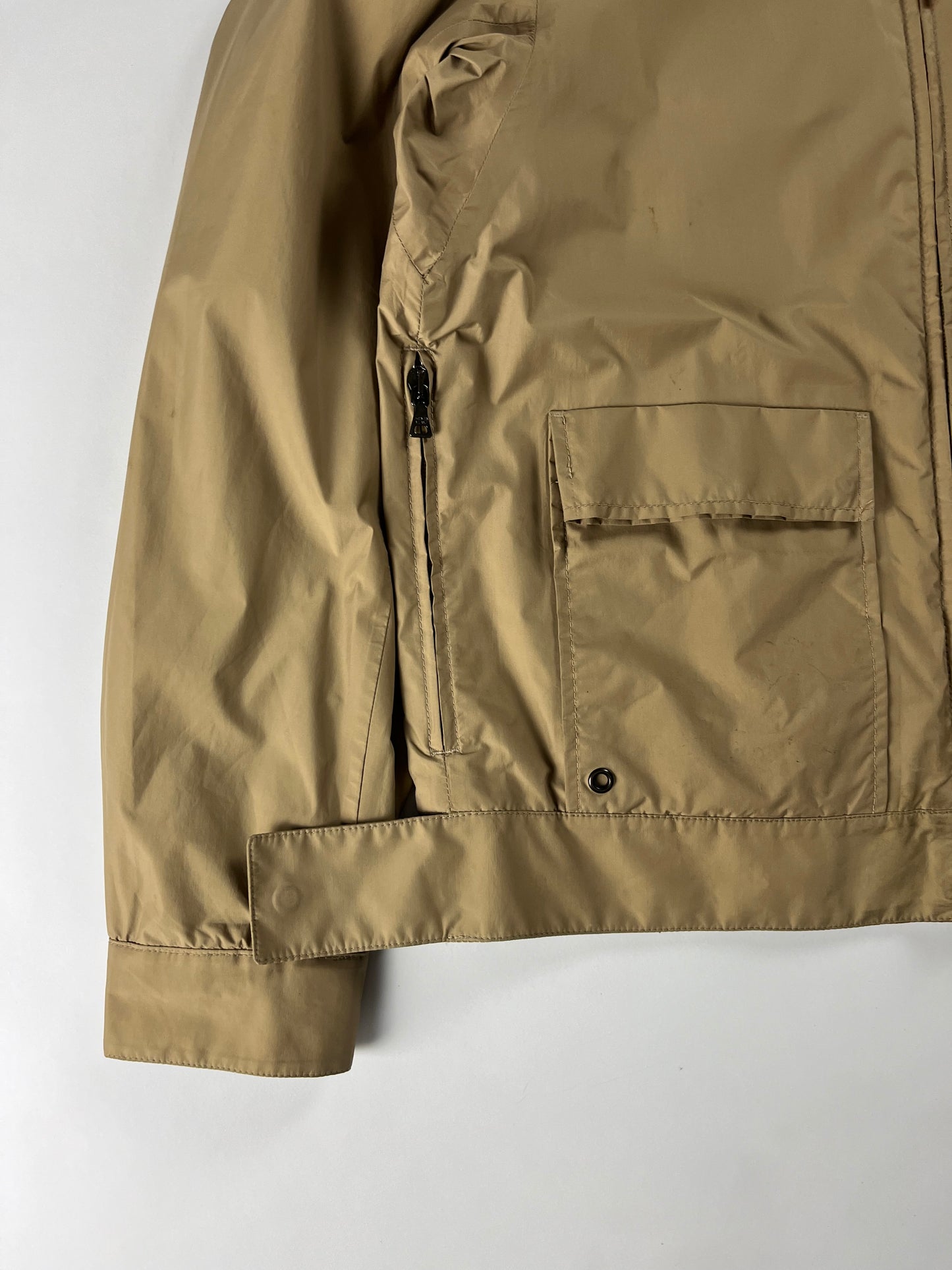 Prada Sand Camel Technical Nylon Jacket SS 2000 - M