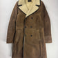 Prada Premium Leather Double Breasted Shearling Coat FW 2005 - M