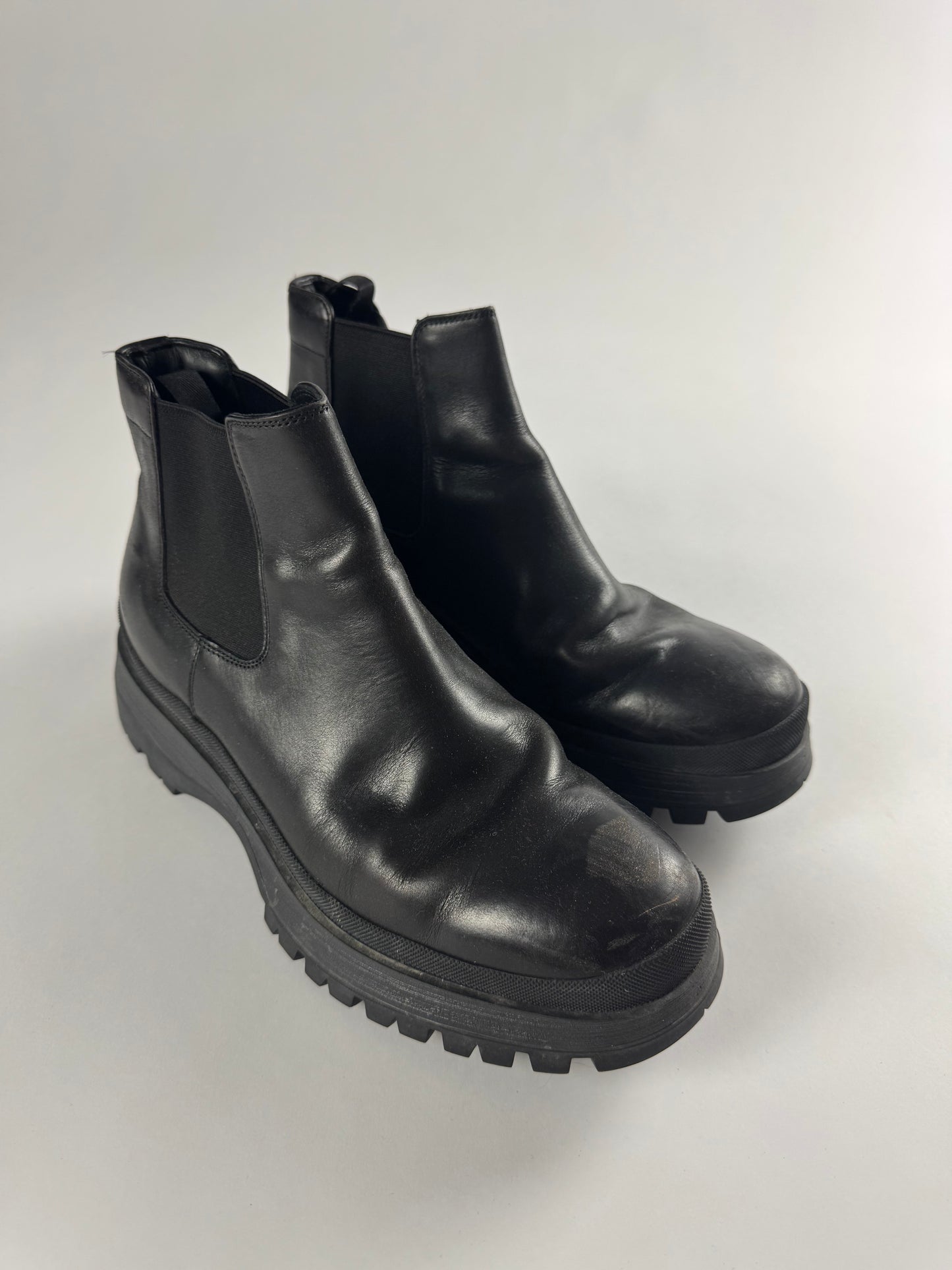 Prada Chelsea Mid Combat Boots FW 2003 - 42,5 EU