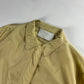 Prada Translucent Yellow Nylon Strapped Long Light Jacket SS 1998 - S