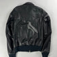 Dior Homme Black Leather Bomber Jacket SS 2008 - M