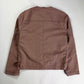 Hermès Sample Pink Lightweight V Neck Blouson Exposed Stitching SS 2022 - M