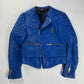 Balenciaga Nicolas Ghesquière Perfecto Royal Blue Leather Cobalt Rider SS 2011 - XS