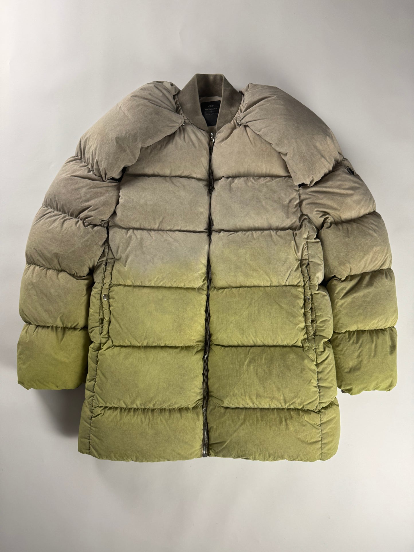 Rick Owens x Moncler Acid Gradient Cyclopic Convertible Down Long Jacket FW 2023 - M
