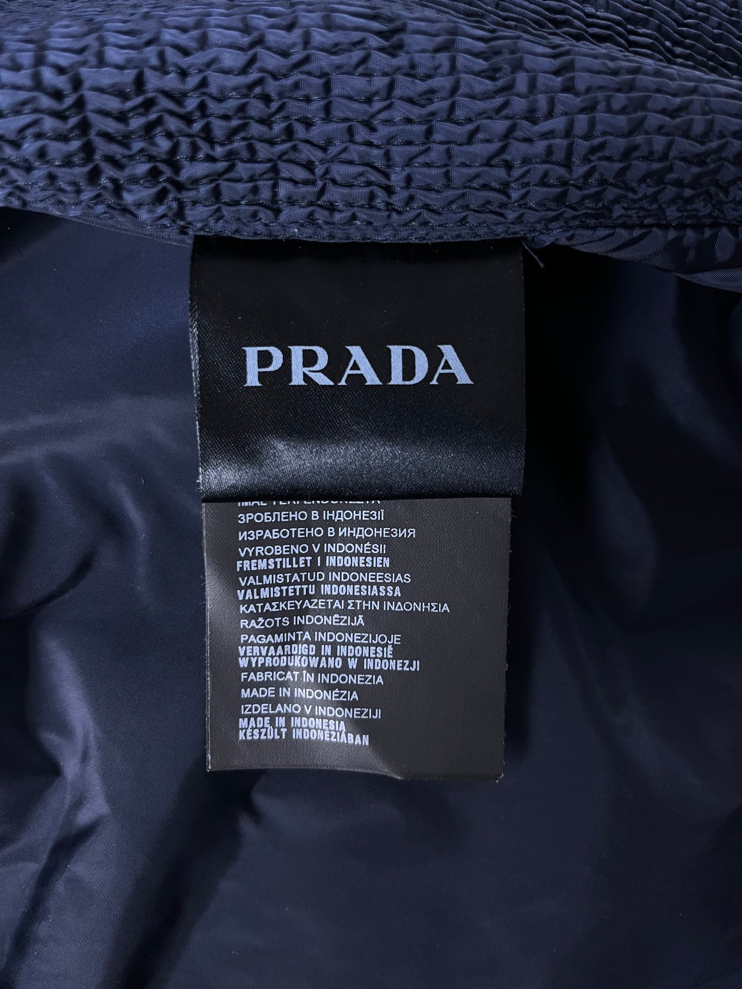 Prada Storm Stripe Nylon Light Jacket FW 2015 - M
