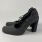 Prada Laced Wool Mary Jane Pumps FW 1998 - 37,5 IT/38 EU