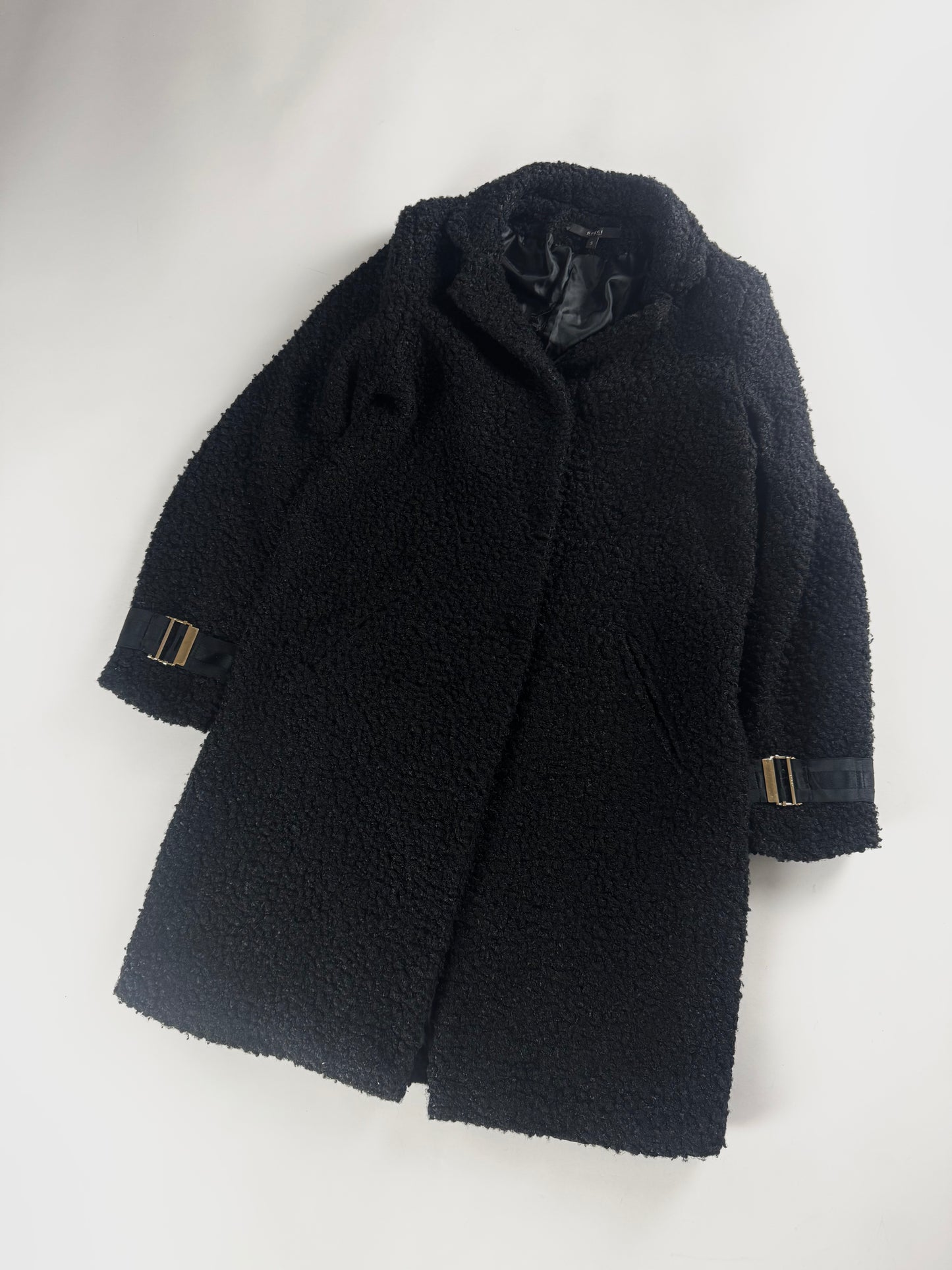 Gucci Shearling Effect Textured Wool Coat FW 2007 - S
