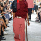 Y/Project Sample Pink Tailored Three Oblique Pocket Trousers SS 2018 - L