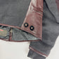 Prada Brown Wine Leather Moto Jacket 2000s - XS