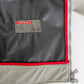 Prada Light Grey Modern Strapped Double Zip Nylon Moto Jacket SS 2000 - M