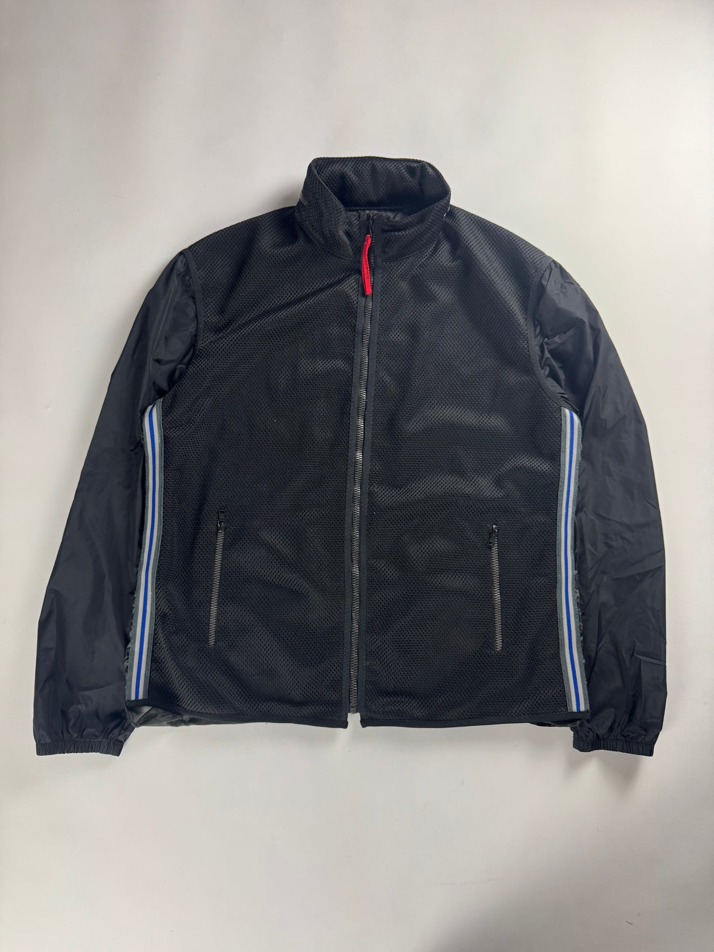 Prada Sport Translucent Back Mesh Jacket Nylon SS 2000 - L