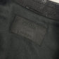 Prada Black Mesh Leather Duo Moto Jacket SS 1999 - S