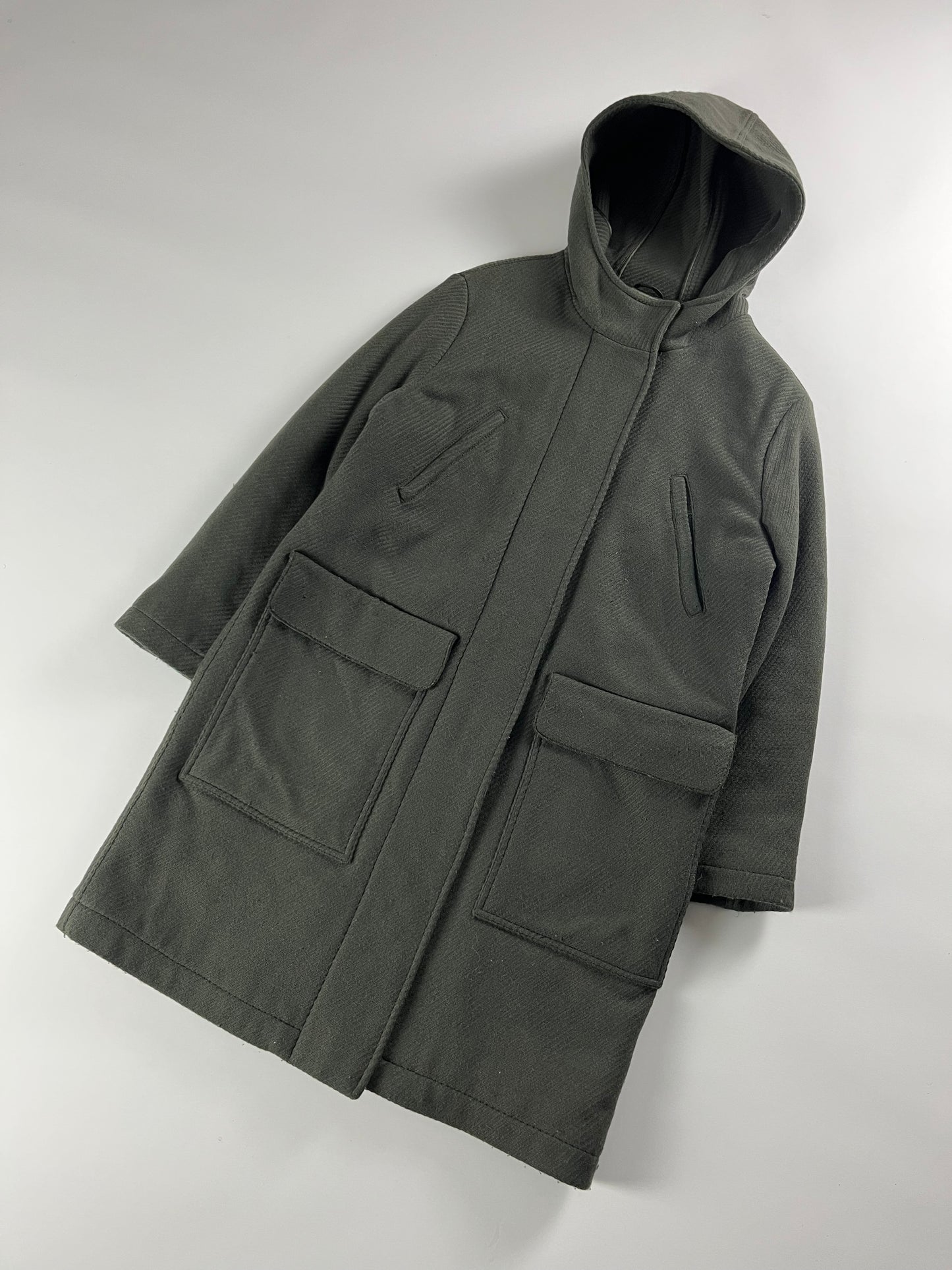 Prada Wool khaki Coat FW 2006 - S