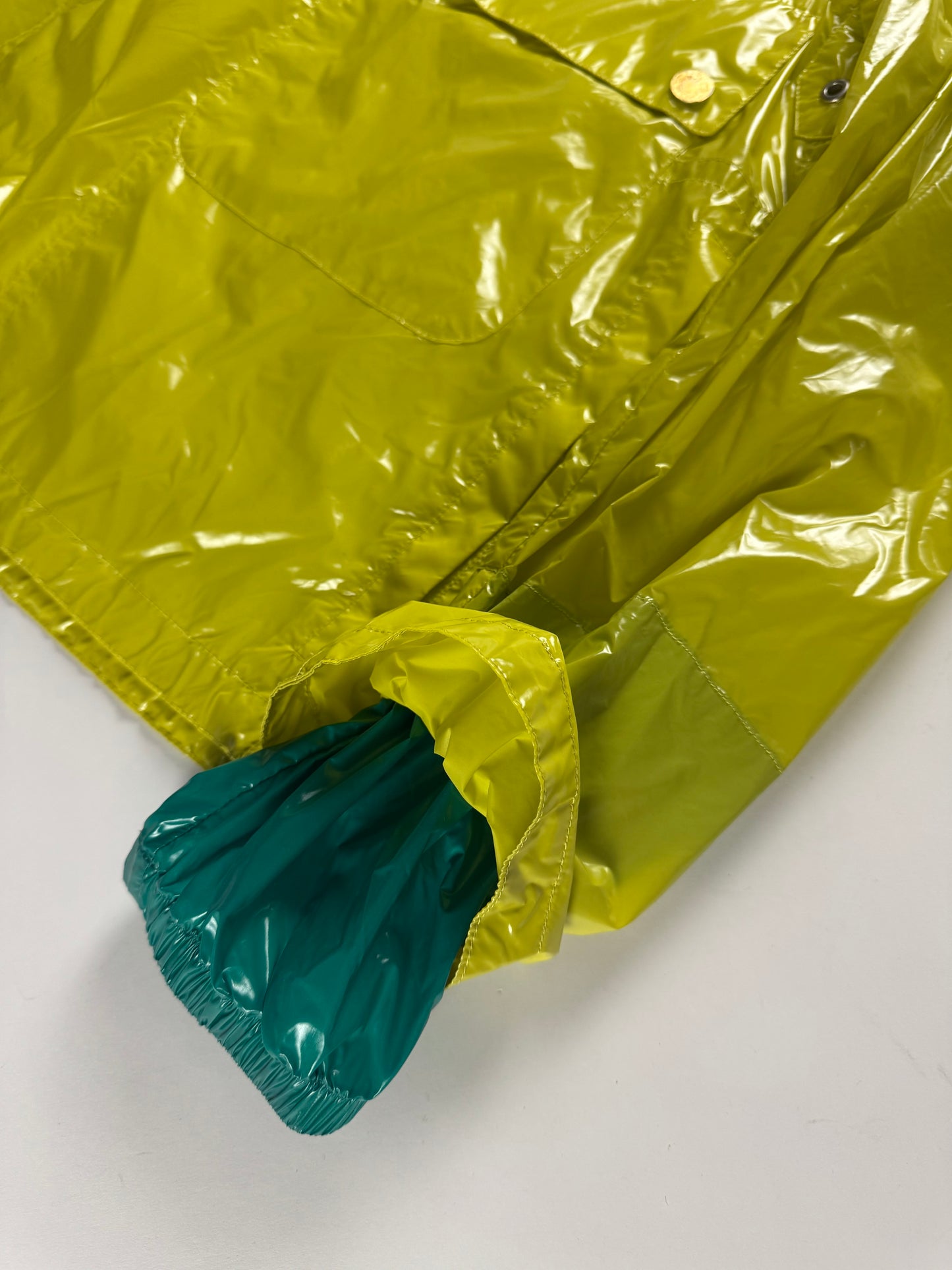 Hermès Sample Fluo Glass Double Layer Parka Jacket SS 2023 - M