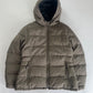 Prada Sand Nylon Puffer Jacket 2000s - M