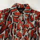 Louis Vuitton Sample Tribal Leopard Textured Print Jacket Resort 2018 - S