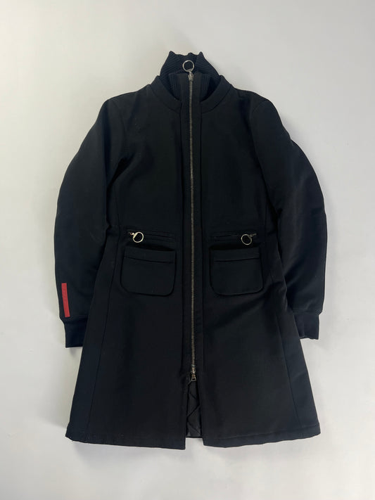 Prada Linea Rossa Long Coat 2000s - XS