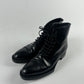 Prada Black Leather Geometric High Boots FW 2012 - 37,5 IT/ 38,5 EU