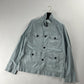 Bottega Veneta Cyan Utility Safari Funnel Collar Jacket SS 2017 - M