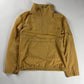 Hermès Sample Front Pocket Soft Textured Sand Turtleneck Half Zip Jacket SS 2020 - M