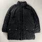 Prada Black Nylon Minimalist Tactical Padded Jacket FW 1994 - L