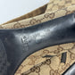 Gucci GG Tom Ford Canvas Monogram Ankle Heel Boots 2000s - 38 IT/39 EU