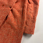 Balenciaga Nicolas Ghesquière Double Breasted Burnt Orange Wool Elegant Coat FW 2004 - S
