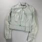 Louis Vuitton Unfinished Sample Celeste Perfecto Leather Jacket Resort 2016 - XS