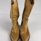 Gucci Tom Ford Camel Cream Leather Cowboy Western Boots SS 2004 - 45 EU
