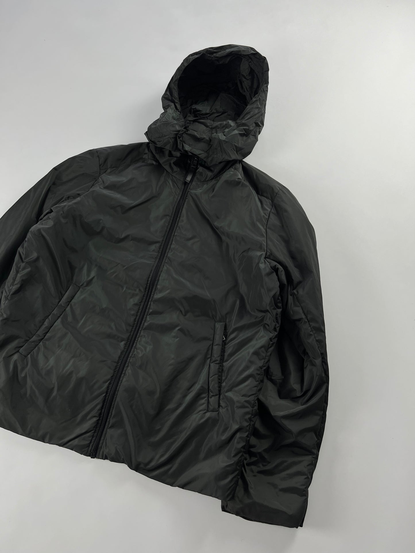 Prada Linea Rossa Amovible Nylon Puffer Jacket FW 2010 - XL