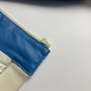 Prada Electric Blue Leather Varsity Bomber Jacket Challenge 2003 - M