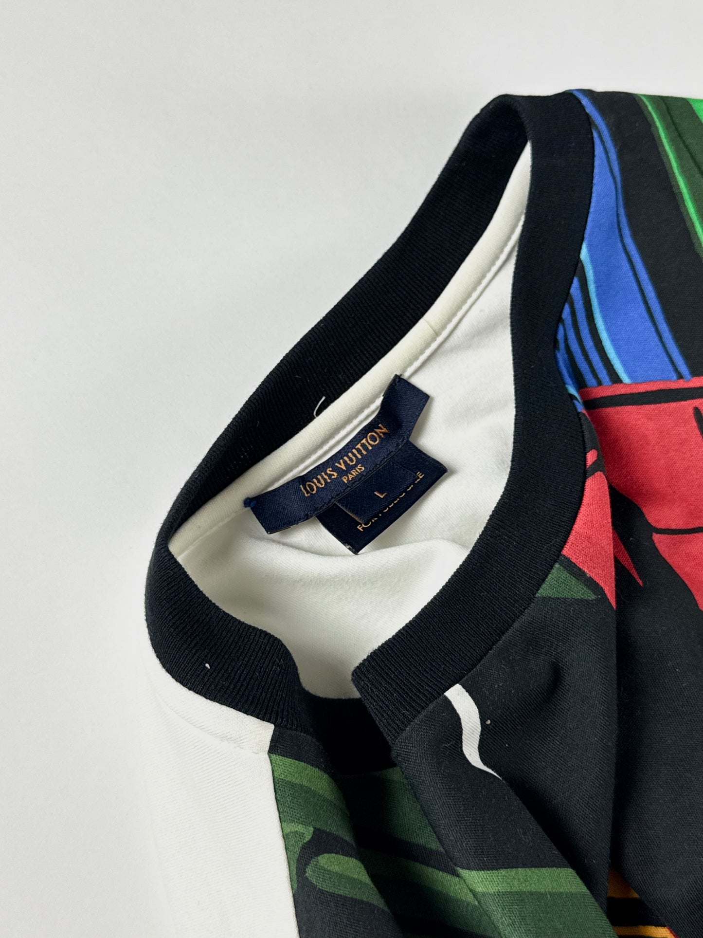 Louis Vuitton Sample Caeda Pompidou Souvenir Print Tee SS 2020 - L