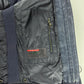 Prada Funnel Collar Denim Cuffed Moto Jacket 2000s - S