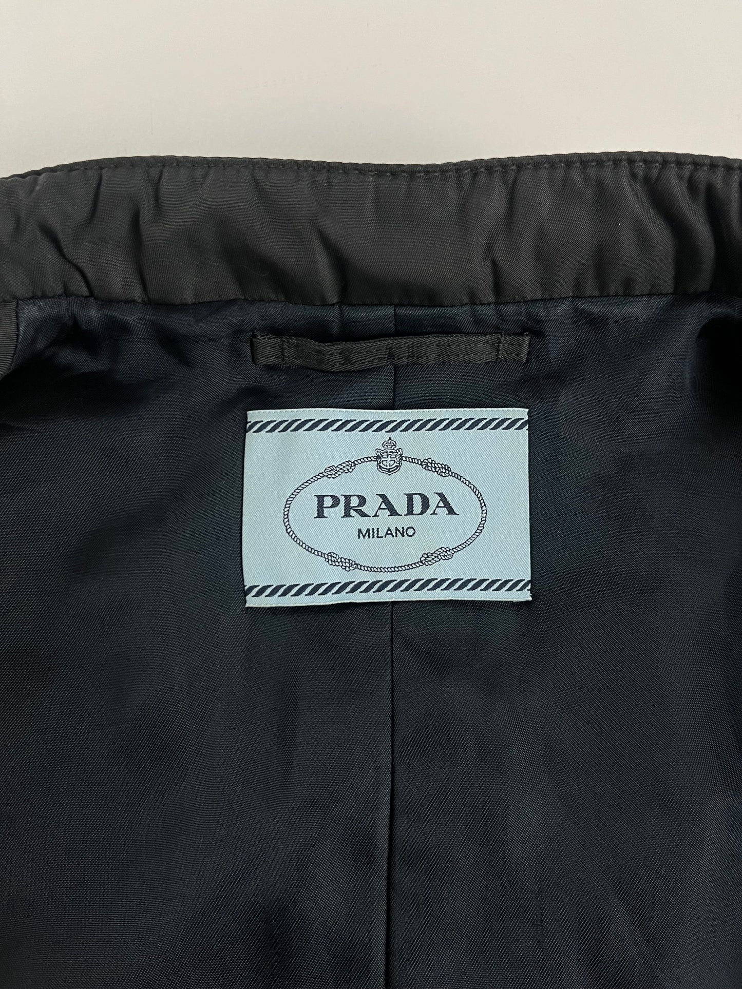 Prada Midnight Bomber Racer Jacket FW 2011 - XL