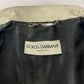 Dolce & Gabbana Leather Blue Motorcycle Biker Jacket SS 2001 - M